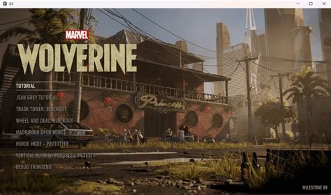 Leaked gameplay footage from Marvel’s Wolverine。